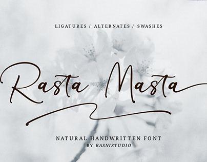 Rasta Masta – Handwritten Font