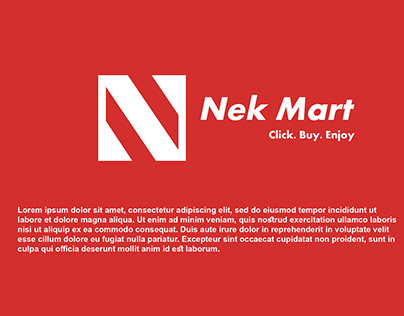 Nek Mart an online shopping logo