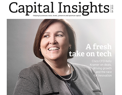 Cover Shoot for Capital Insights Magazine