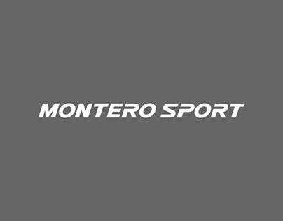 Montero Sport Key Visual