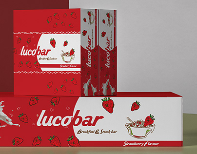 Luco Bar Breakfast Cereal Packaging Design.