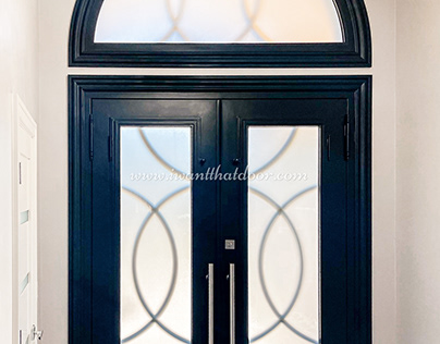 Concentric Double Entry Iron Doors