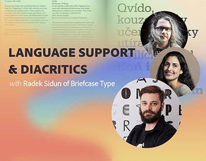 Language Support & Diacritics with Radek Sidun
