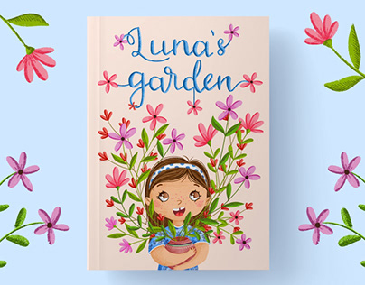 Luna's Garden - Children's Book Cover