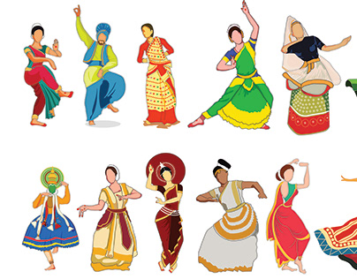 Indian Costume- Illustration