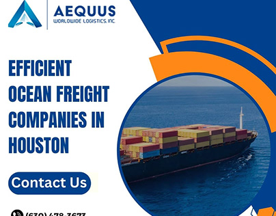 Efficient Ocean Freight Companies in Houston