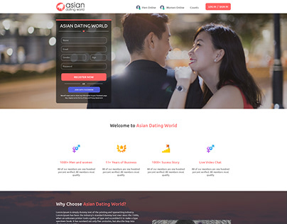 Dating Site Template