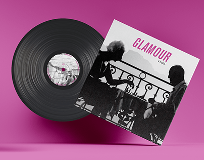 Vinyl redesign of the album Glamour by I Cani