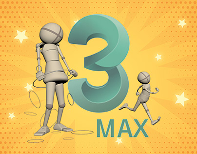 3d's Max ile karakter animasyonu eğitim seti