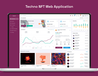 Techno NFT Web Application