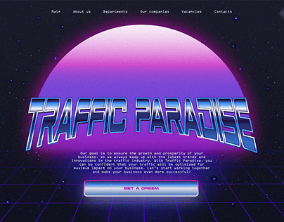 Traffic Paradise | Outrun/Retrowave/Synthwave style