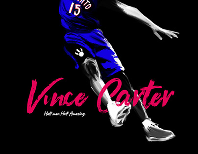 Vince Carter Retirement Painting