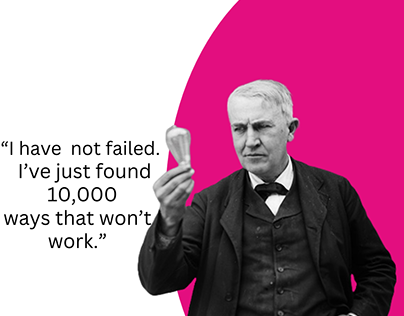 Thomas Edison quotes Hult Prize