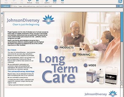 JohnsonDiversey-SNALF web portal