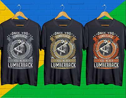Lumberjack T-shirt design