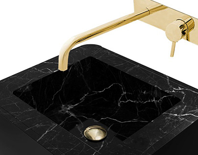 Shinto Pedestal Sink | MAISON VALENTINA