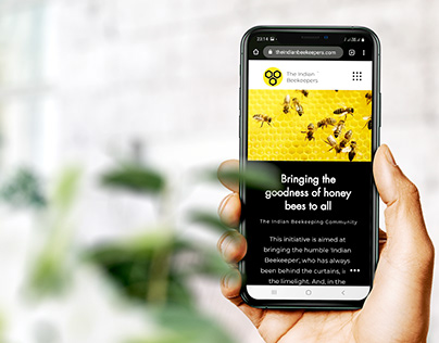Website Design | The Indian Beekeepers