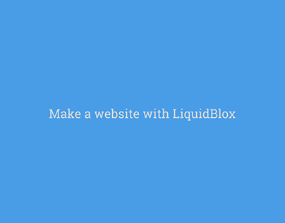 Getting started with LiquidBlox