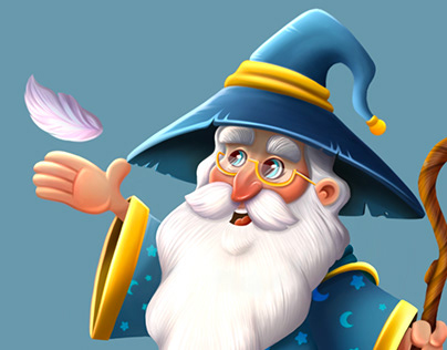 Wizard character design