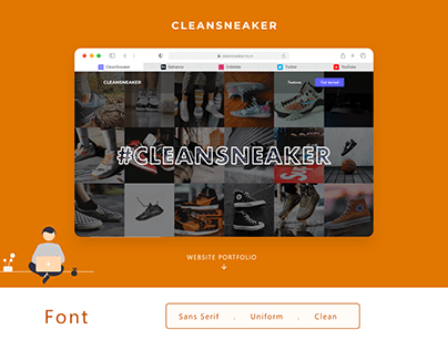 Website Presentation - CleanSneaker