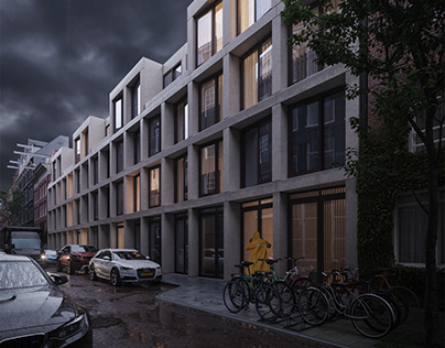 Residential building in Amsterdam