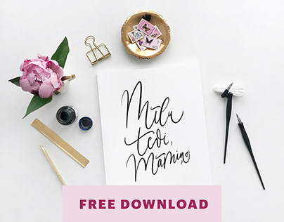 Free download: mother's day cards in Latvian