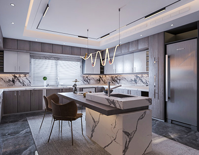 modern kitchen design UAE