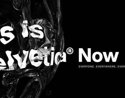 Helvetica Now typeface