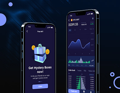 Trading App. Concept