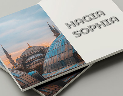 Catalogue design for Hagia Sophia