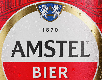 Amstel Bier bottles//CGI