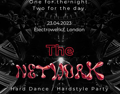 THE NETWORK // HARDSTYLE BANNER CONCEPT