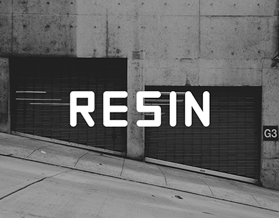 RESIN — Free Font