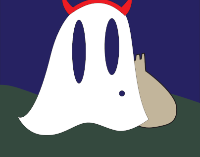 Trick-or-Treating Ghost