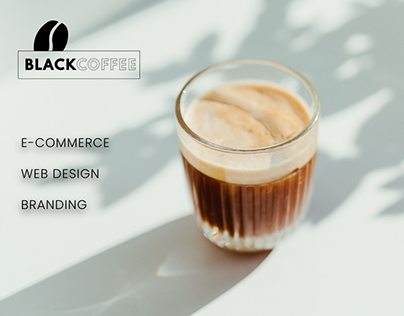 Website design - Branding BLACKCOFFEE