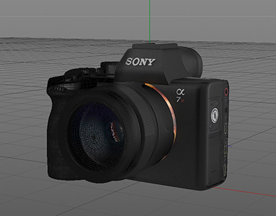SONY A7R IV Camera 3D Model