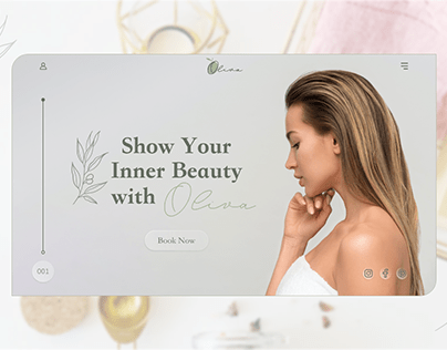 Oliva Beauty Salon Website
