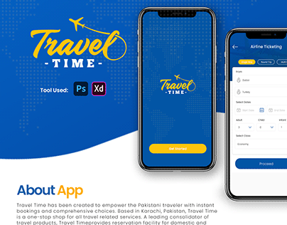 Travel Time - Flight Booking App