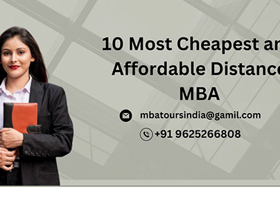 10 Most Cheapest and Affordable Distance MBA