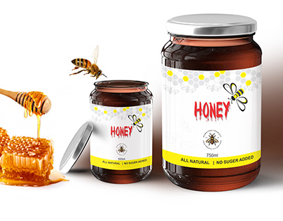 Honey Labels Template