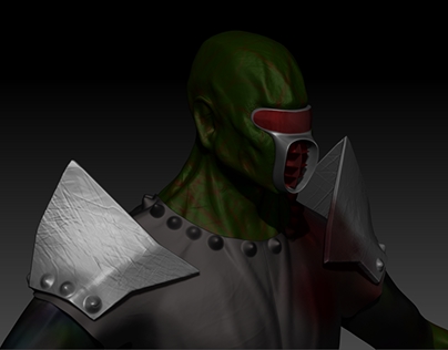 Evil Character model (Concept to Production).