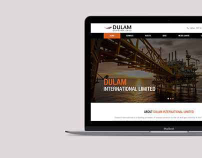 Dulam International - WEBSITE DEVELOPMENT