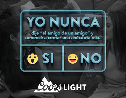 Social Media Content Generation Coors Light Costa Rica