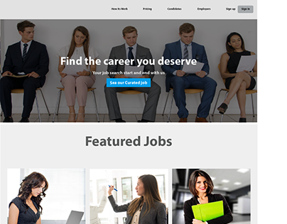 Business Website For Job Seekers