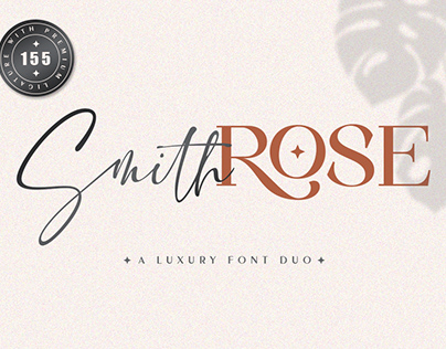 Smith Rose - Font Duo