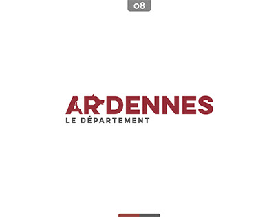 Refonte du logo des Ardennes (faux logo)