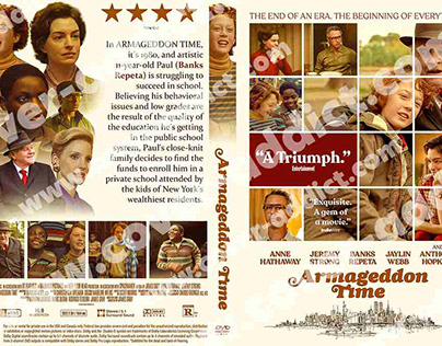 Armageddon Time (2022) DVD Cover
