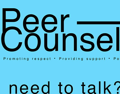 Peer Counseling Flier