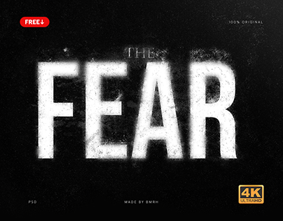 THE FEAR | Text effect Download