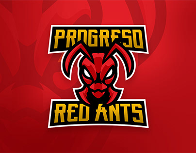 Progreso Red Ants | Mascot Logo